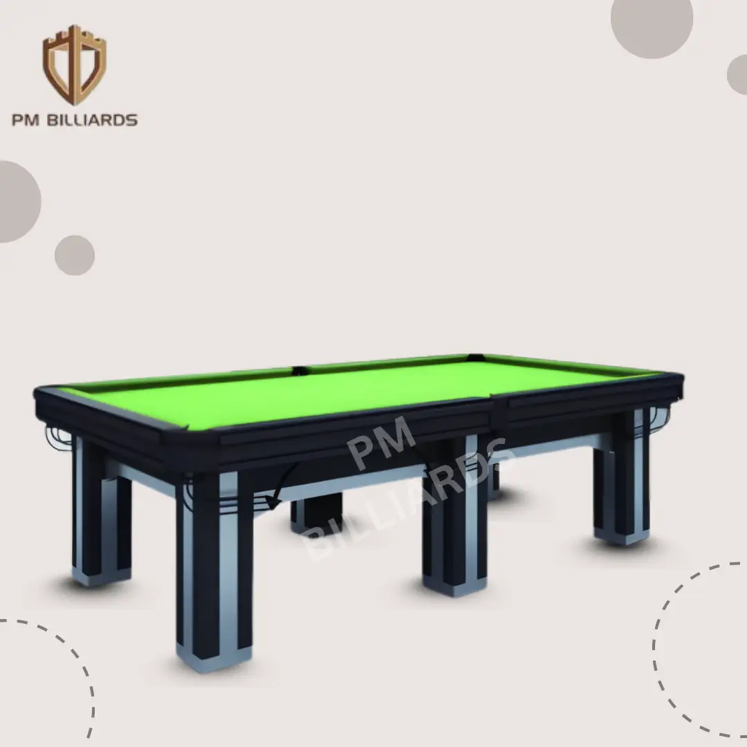 Indian Pool Table 6 Leg 8x8 Premium